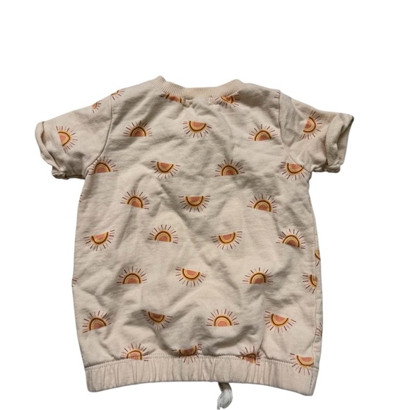 Rabbit + Bear 2PC Set Rainbow Joggers Sweatshirt Short Sleeve Organic Cotton 18M - Picture 5 of 6